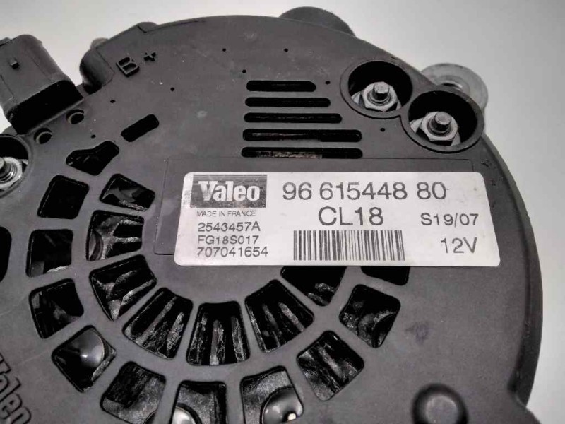 Recambio de alternador para peugeot 407 st confort pack referencia OEM IAM 9661544880 2543457A 12V