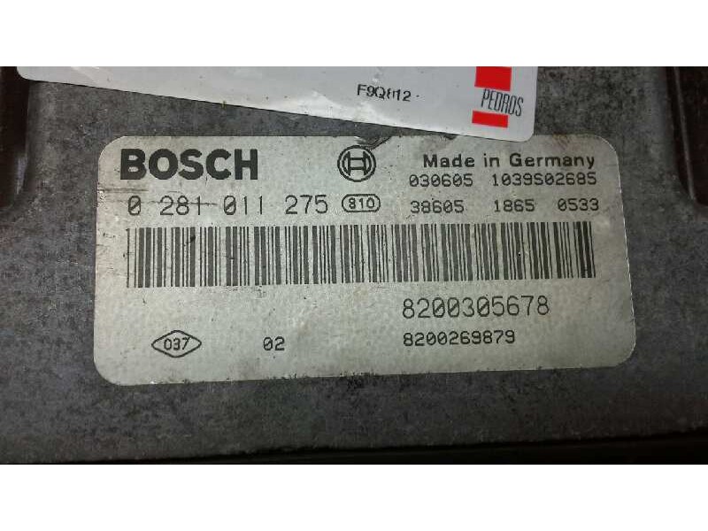Recambio de centralita motor uce para renault scenic ii luxe privilege referencia OEM IAM  290 