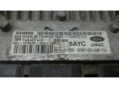 Recambio de centralita motor uce para ford fiesta (cbk) 1.4 tdci cat referencia OEM IAM 5WS40140E-T 3S61-12A650-LC J38AC 2