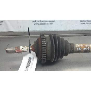 Recambio de transmision delantera izquierda para peugeot 206 berlina 1.4 hdi referencia OEM IAM 9638753280  