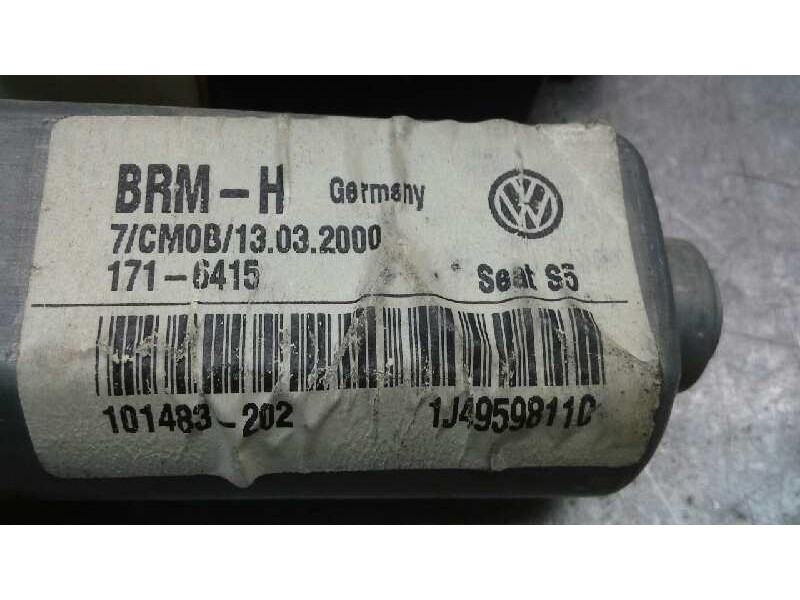 Recambio de motor elevalunas trasero izquierdo para seat toledo (1m2) select referencia OEM IAM 1J4959811C  