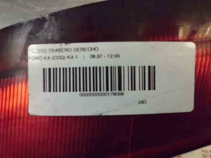 Recambio de piloto trasero derecho para ford ka (ccq) básico referencia OEM IAM   