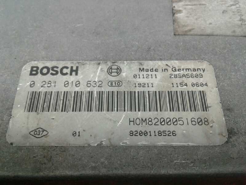 Recambio de centralita motor uce para renault trafic caja cerrada (ab 4.01) referencia OEM IAM 0281010632  109346