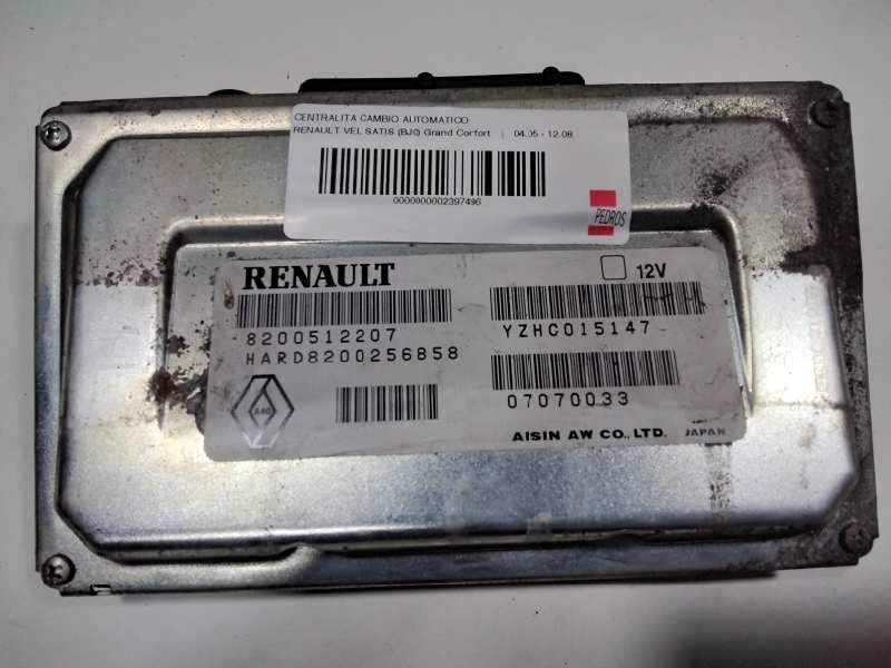 Recambio de centralita cambio automatico para renault vel satis (bj0) grand confort referencia OEM IAM   