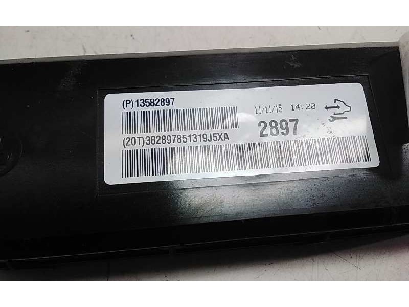 Recambio de modulo climatizador para chevrolet orlando ltz referencia OEM IAM 382897851319J5XA  