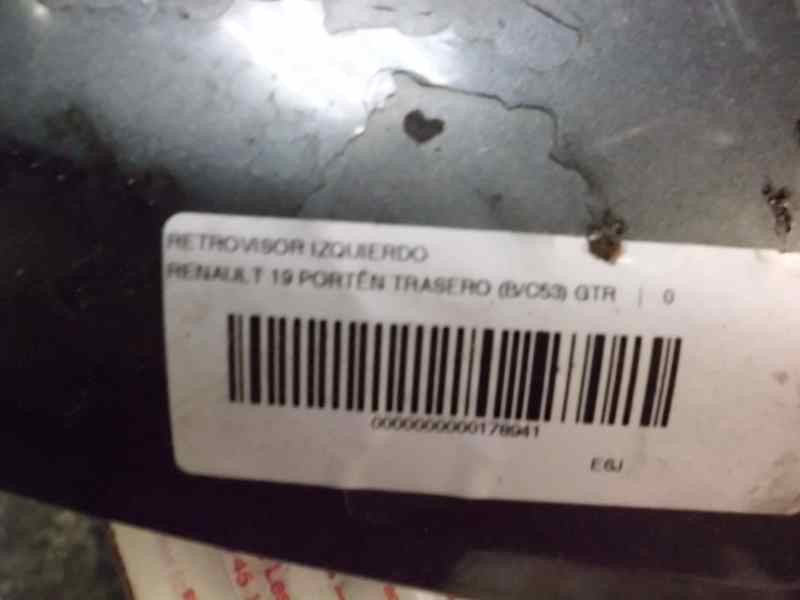 Recambio de retrovisor izquierdo para renault 19 hatchback (b/c53) 1.4 referencia OEM IAM 7701366325  