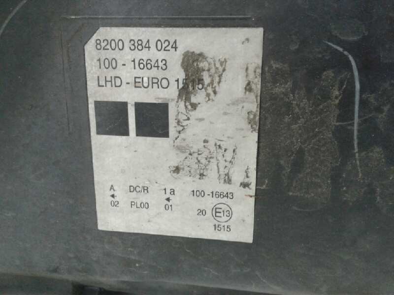 Recambio de faro derecho para renault vel satis (bj0) grand confort referencia OEM IAM 8200384024  