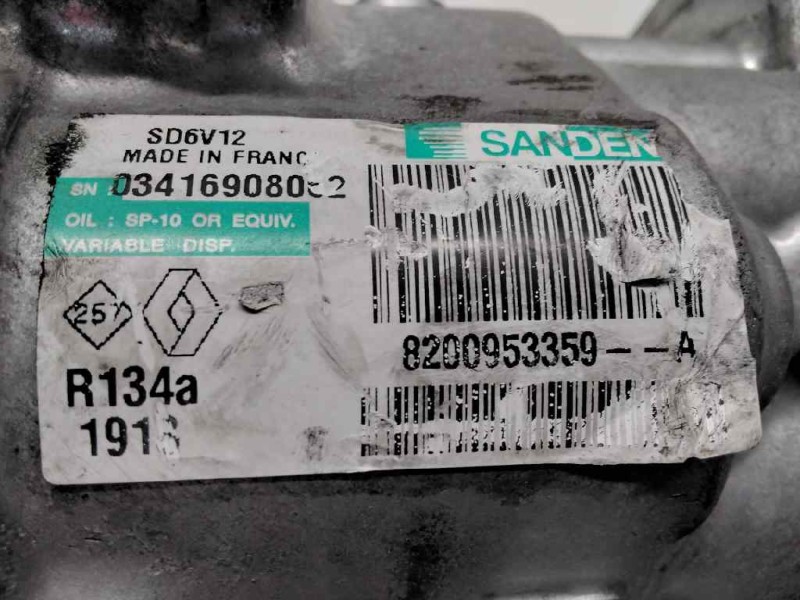 Recambio de compresor aire acondicionado para nissan note (e11e) 1.5 dci turbodiesel cat referencia OEM IAM 8200953359 SD6V12 
