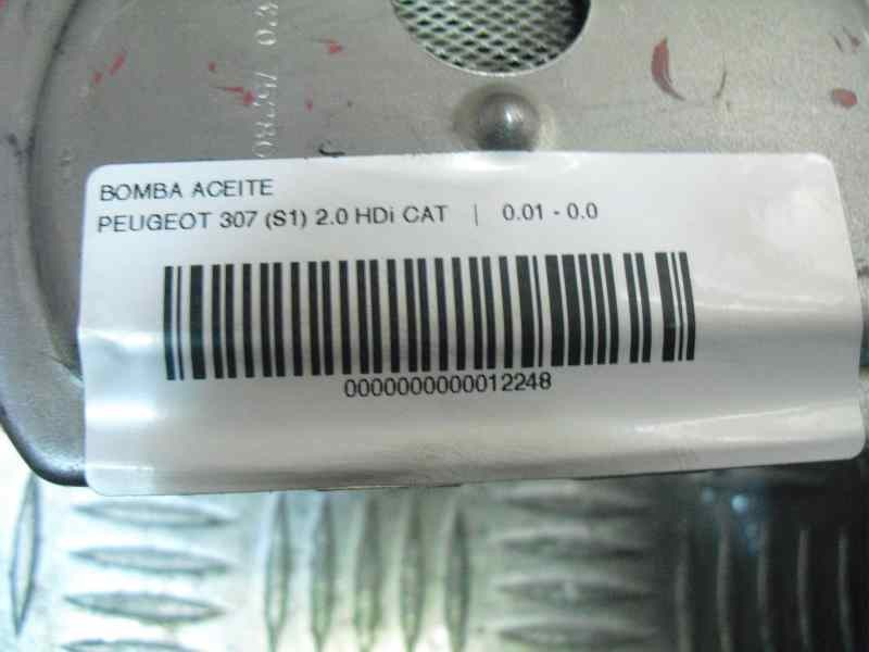 Recambio de bomba aceite para peugeot 307 (s1) 2.0 hdi cat referencia OEM IAM   109521
