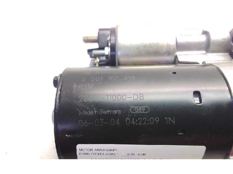 Recambio de motor arranque para ford fiesta (cbk) referencia OEM IAM 0001107418  