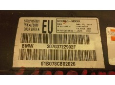 Recambio de airbag lateral izquierdo para bmw serie 3 touring (e46) 320d referencia OEM IAM 72127037229   2