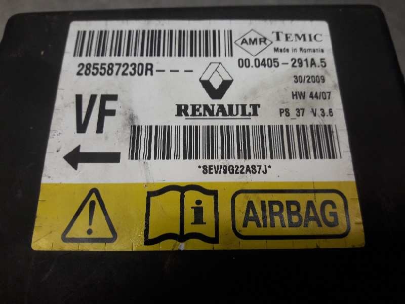 Recambio de centralita airbag para renault megane iii berlina 5 p dynamique referencia OEM IAM 285587590R 387 