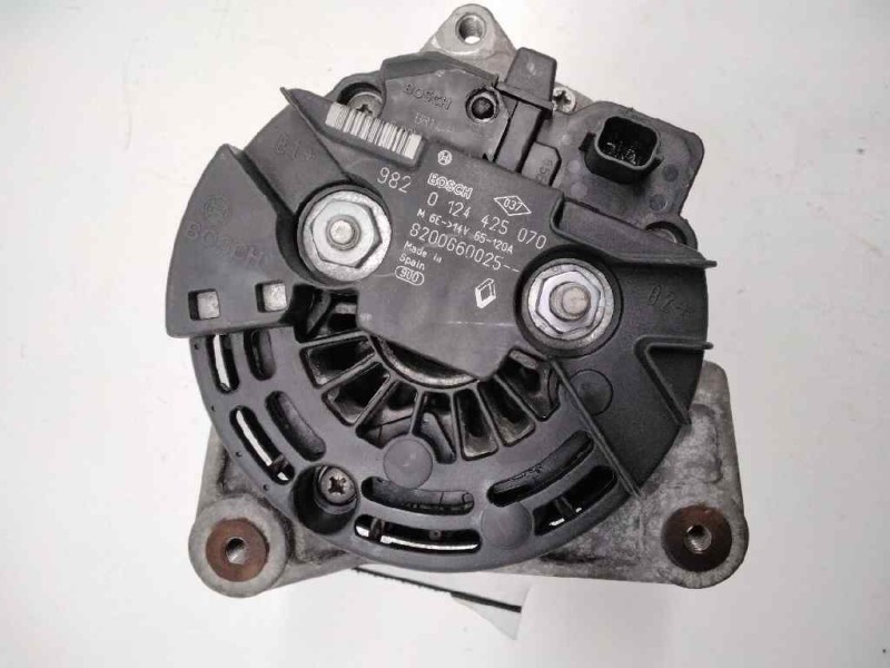 Recambio de alternador para renault megane iii berlina 5 p expression referencia OEM IAM 0124425070 8200660025 14V 120A