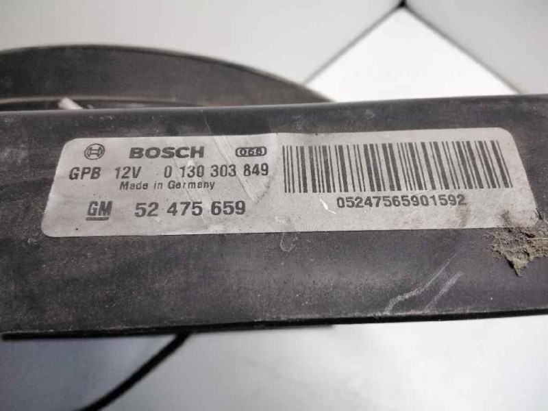 Recambio de electroventilador para opel vectra b berlina centenial referencia OEM IAM 52475659  