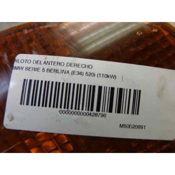Recambio de piloto delantero derecho para bmw serie 5 berlina (e34) 2.0 24v referencia OEM IAM   
