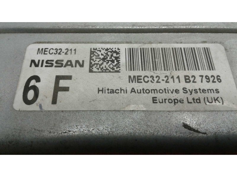 Recambio de centralita motor uce para nissan almera (n16/e) referencia OEM IAM MEC32-211 354 MEC32211B27926