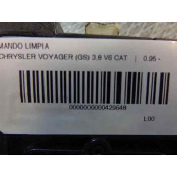 Recambio de mando limpia para chrysler voyager (gs) 3.8 v6 cat referencia OEM IAM 4685586 23199 
