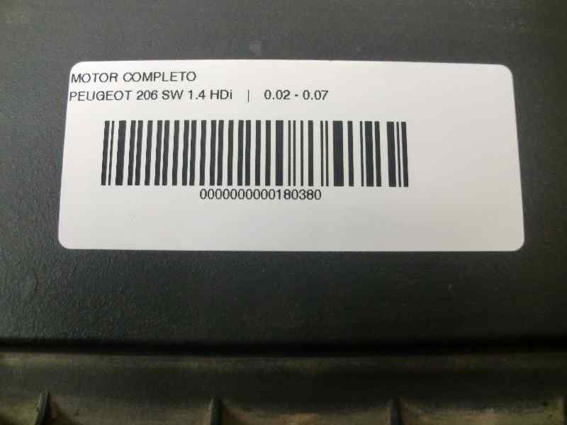 Recambio de motor completo para peugeot 206 sw 1.4 hdi referencia OEM IAM 8HX  