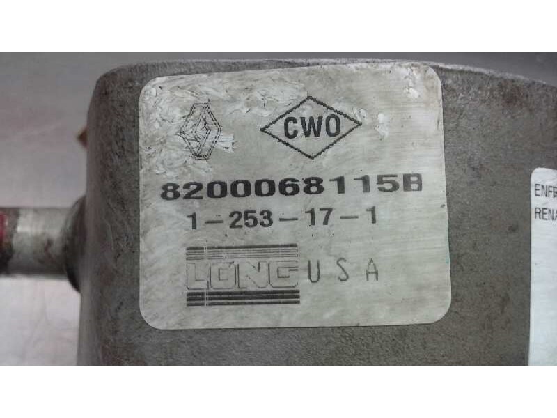 Recambio de enfriador aceite motor para renault kangoo (f/kc0) authentique referencia OEM IAM 8200068115B  