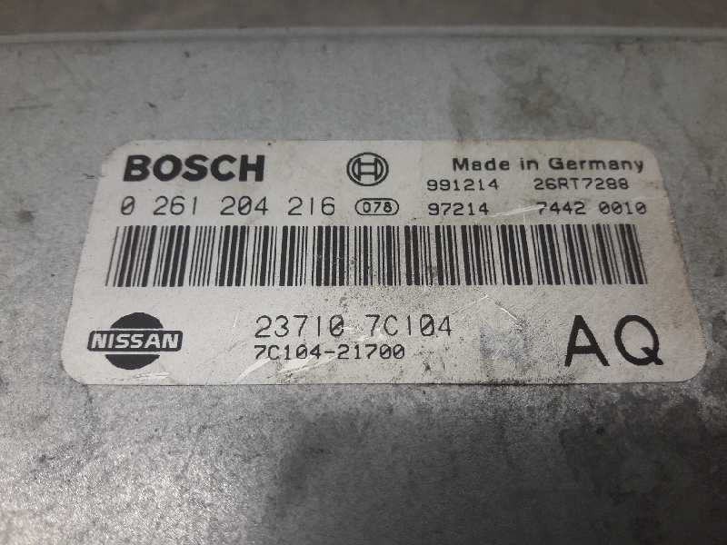 Recambio de centralita motor uce para nissan serena (c23m) referencia OEM IAM 0261204216 367 237107C104