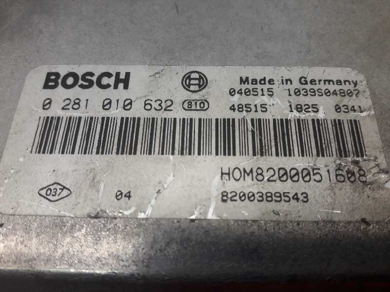 Recambio de centralita motor uce para nissan primastar (x..) referencia OEM IAM 0281010632 367 8200389543