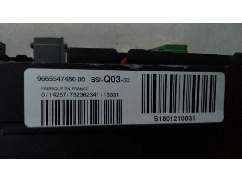 Recambio de centralita bsi para citroen c4 berlina (2011-  ) 1.6 hdi 115 tonic referencia OEM IAM 96554748000  