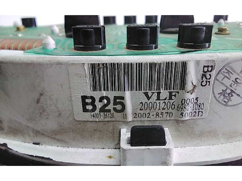 Recambio de cuadro instrumentos para hyundai santa fe (sm) 2.4 cat referencia OEM IAM 69801080  