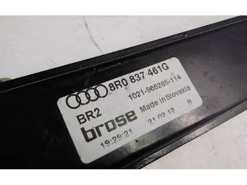 Recambio de elevalunas delantero izquierdo para audi q5 (8r) 2.0 tdi (125kw) referencia OEM IAM 8R0837461G  