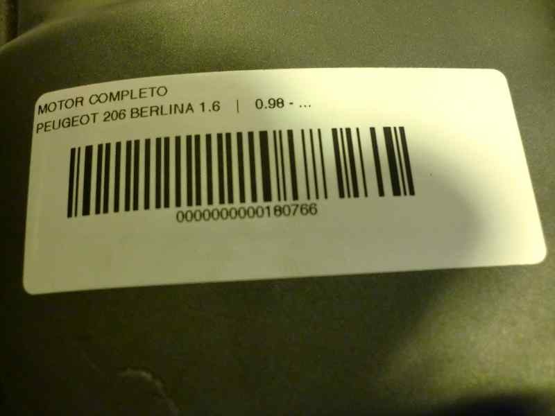 Recambio de motor completo para peugeot 206 berlina 1.6 referencia OEM IAM NFZ  