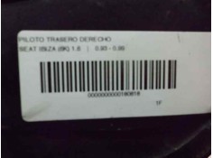 Recambio de piloto trasero derecho para seat ibiza (6k) clx referencia OEM IAM 6K6945112D   2