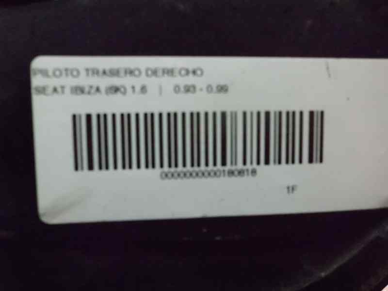 Recambio de piloto trasero derecho para seat ibiza (6k) clx referencia OEM IAM 6K6945112D  