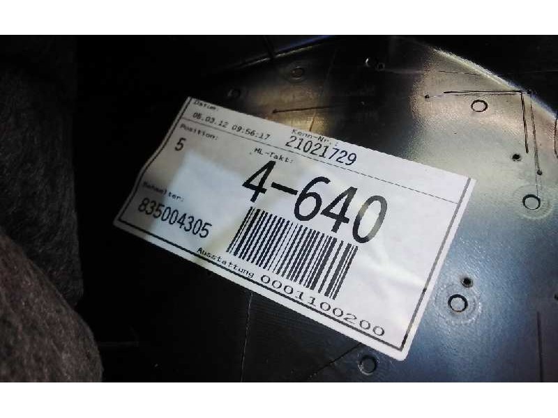 Recambio de guarnecido puerta delantera derecha para audi q5 (8r) 2.0 tdi (125kw) referencia OEM IAM 835004305  