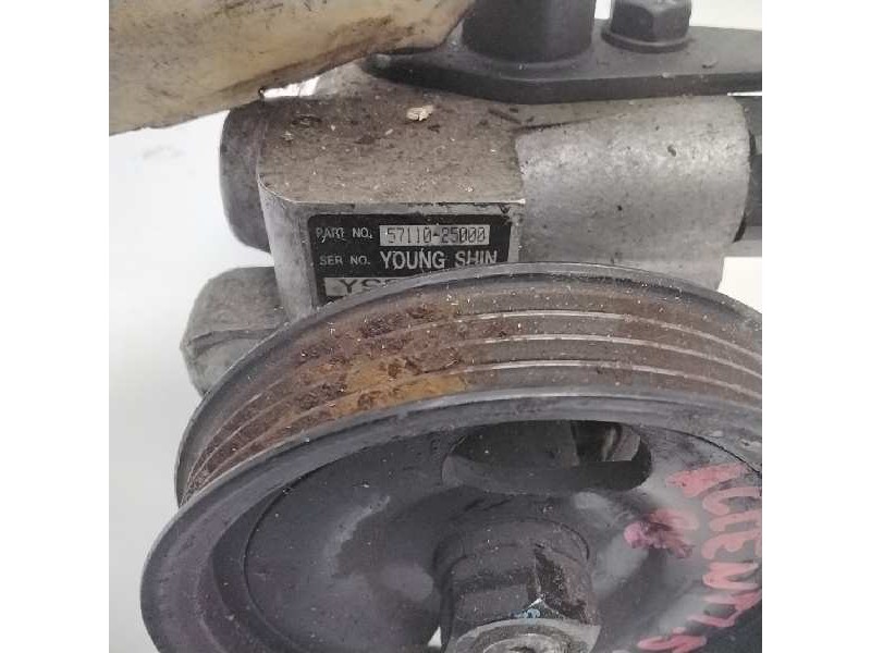 Recambio de bomba servodireccion para hyundai accent (lc) 1.5 12v cat referencia OEM IAM 5U11025000 BOMBA DIREC. HYUNDAI ACCENT 