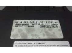 Recambio de centralita cambio automatico para mercedes clase e (w210) berlina diesel 300 turbodiesel (210.025) referencia OEM IA 2