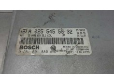 Recambio de centralita motor uce para mercedes clase e (w210) berlina diesel 300 turbodiesel (210.025) referencia OEM IAM A02554 2