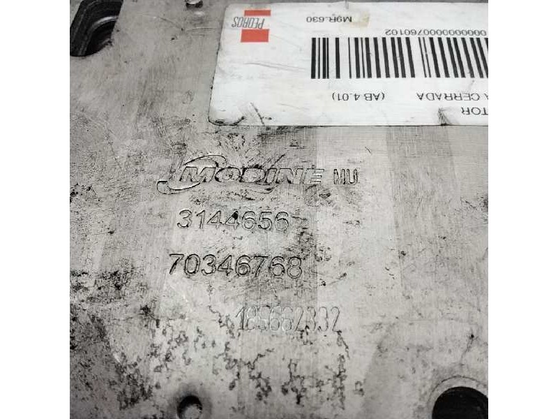 Recambio de enfriador aceite motor para renault trafic caja cerrada (ab 4.01) 2.0 dci diesel cat referencia OEM IAM M9R630 70346