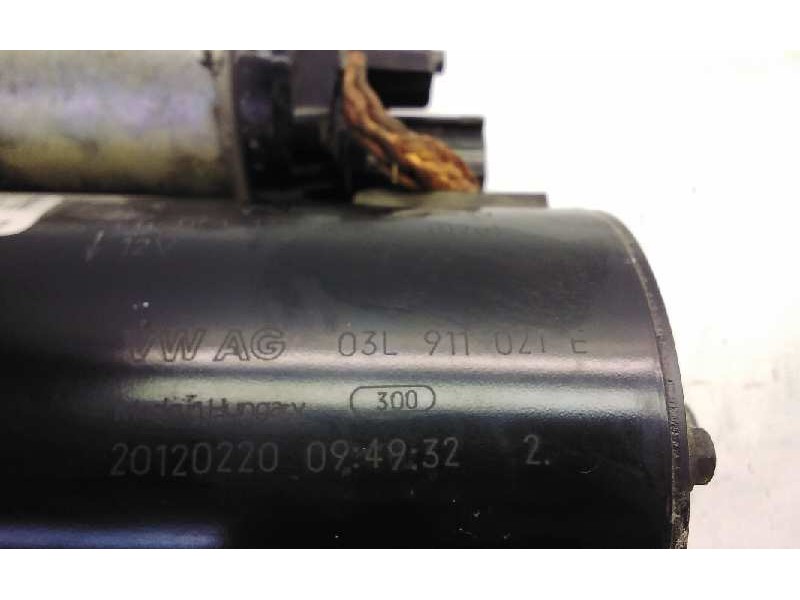 Recambio de motor arranque para audi q5 (8r) 2.0 tdi (125kw) referencia OEM IAM 03L911021E  