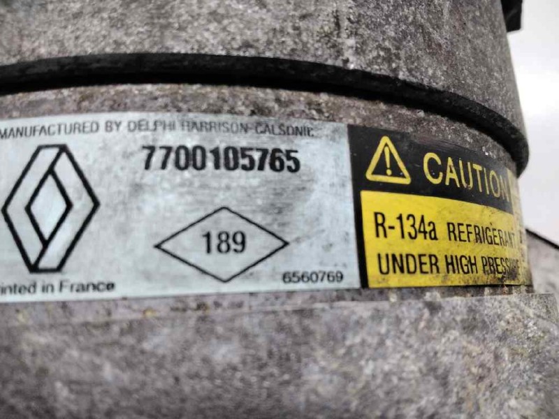 Recambio de compresor aire acondicionado para renault scenic (ja..) 1.9 dci diesel cat referencia OEM IAM 6560769  