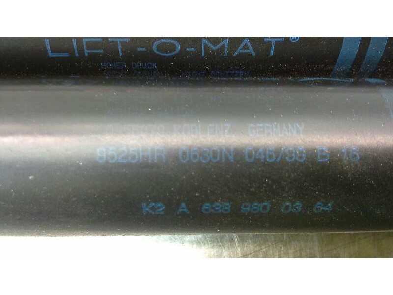 Recambio de amortiguadores maletero / porton para mercedes vito (w638) caja cerrada 112 cdi  (638.094) referencia OEM IAM   