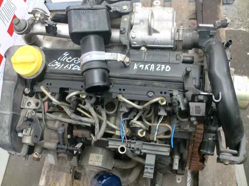 Recambio de motor completo para nissan micra (k12e) 1.5 dci turbodiesel cat referencia OEM IAM K9K270  110693