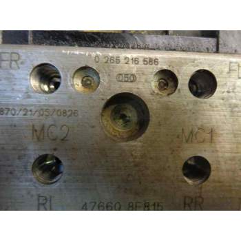 Recambio de centralita abs para nissan primera berlina (p11) referencia OEM IAM 0265216586 BOSCH 