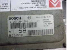 Recambio de centralita motor uce para citroen saxo 1.1 image referencia OEM IAM 0261204788 345  2