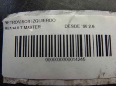 Recambio de retrovisor izquierdo para renault master desde ´98 2.8 tdi referencia OEM IAM   110954 2