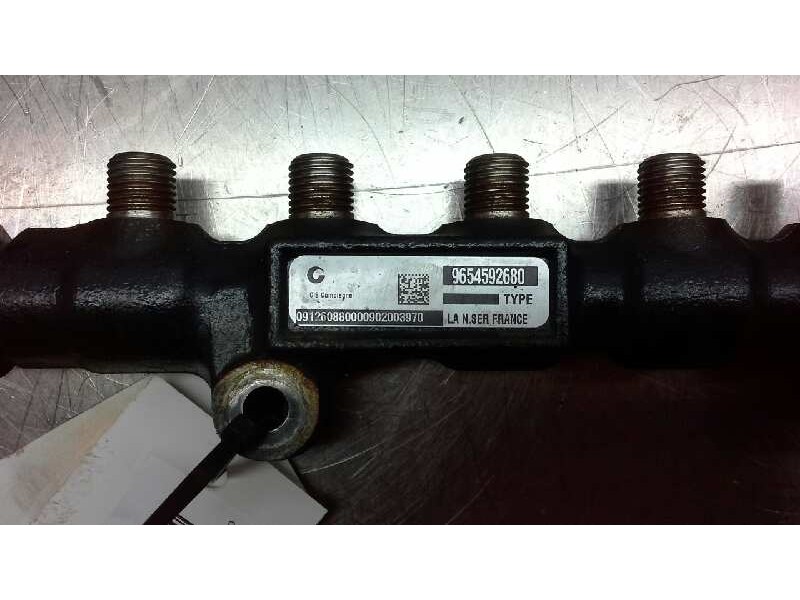 Recambio de rampa inyectora para citroen xsara picasso 1.6 hdi 90 lx plus referencia OEM IAM 9654592680  