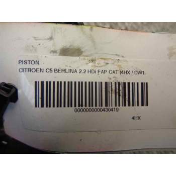 Recambio de piston para citroën c5 berlina 2.2 hdi fap cat (4hx / dw12ed4) referencia OEM IAM   