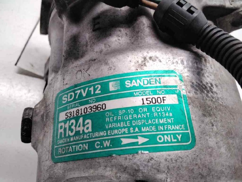 Recambio de compresor aire acondicionado para citroen saxo 1.1 image referencia OEM IAM SD7V12 1500F 