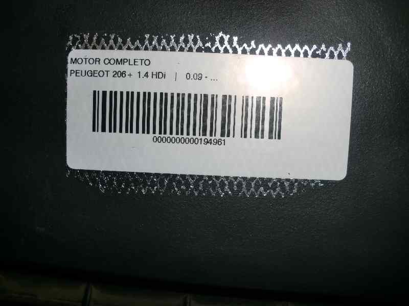 Recambio de motor completo para peugeot 206+ 1.4 hdi referencia OEM IAM 8HX  