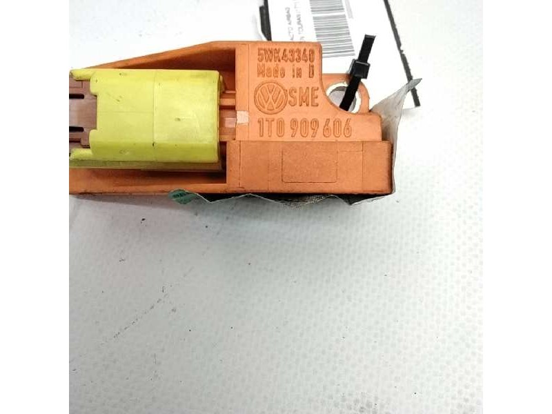 Recambio de sensor impacto airbag para volkswagen touran (1t1) trendline referencia OEM IAM 1T0909606  