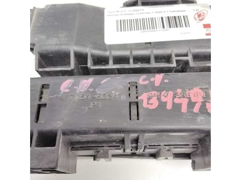 Recambio de caja fusibles para nissan terrano/terrano.ii (r20) 2.7 turbodiesel referencia OEM IAM 71543024  