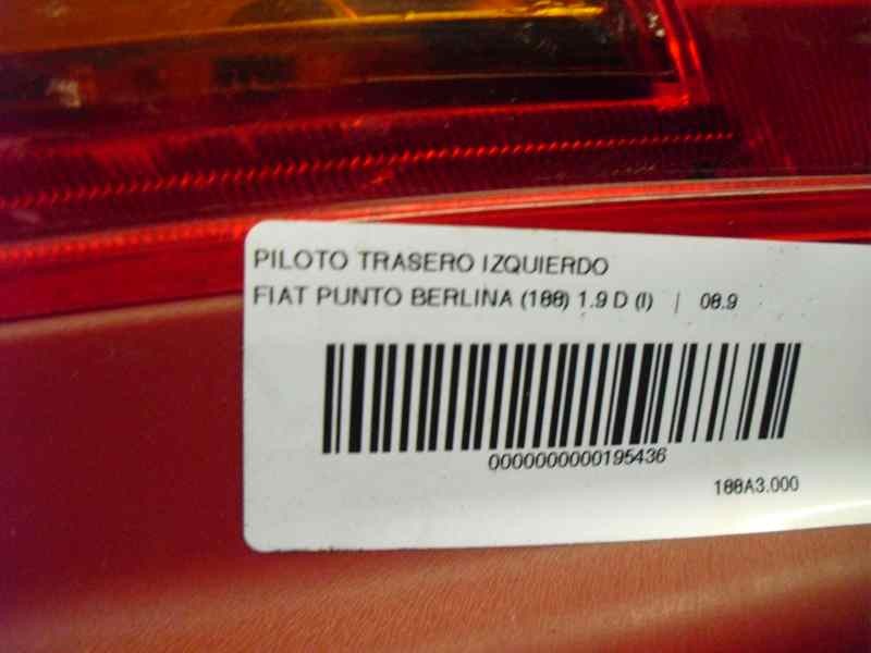 Recambio de piloto trasero izquierdo para fiat punto berlina (188) 1.9 d (i) referencia OEM IAM   